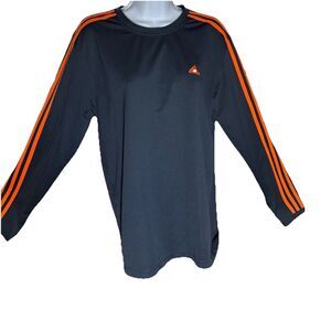 Adidas ATS Thermo System Cool Dry Long Sleeve Athletic Soccer Shirt Men Blue M